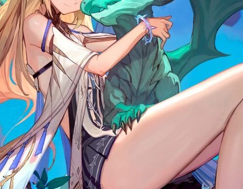 动漫壁纸 | 松烟墨染尽山河，独留白处是你眉眼轮廓