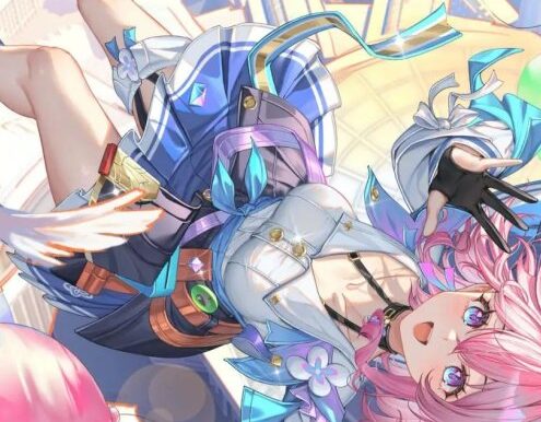 动漫壁纸 | 坐在廊下听雨，时间慢得如同凝固