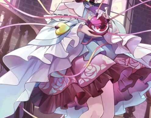 动漫壁纸 | 风铃把月光敲成碎片，落在茶盏里，便泡出了半杯星河的清浅