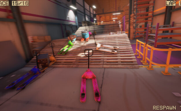 托盘搬运竞速/Pallet Jack Racing