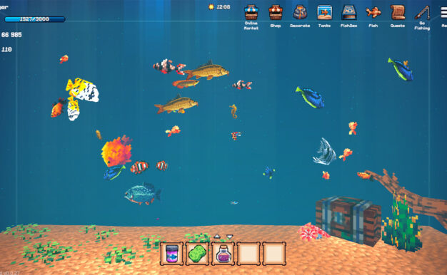 全球鱼友俱乐部：放置好时光/Tiny Aquarium: Social Fishkeeping