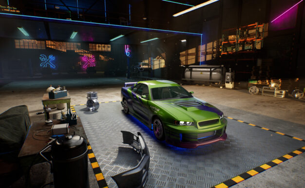 地下车库/Underground Garage