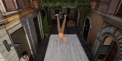 手倒立汉克/Handstand Hank