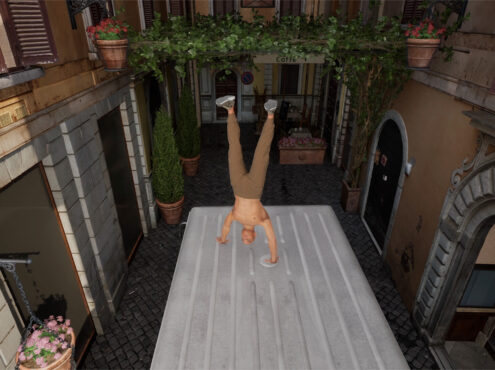 手倒立汉克/Handstand Hank